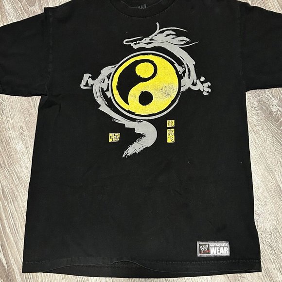 Vintage WWF ROB VAN DAM Yin Yang Dragon Fly Powerful 4:20 RVD Medium WWE ECW - Picture 1 of 4